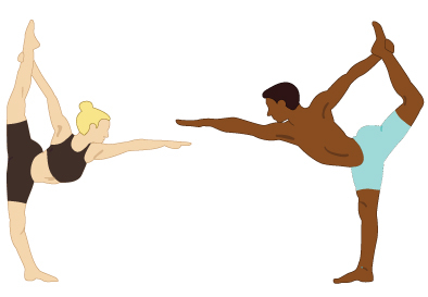 Standing Bow Pulling Pose